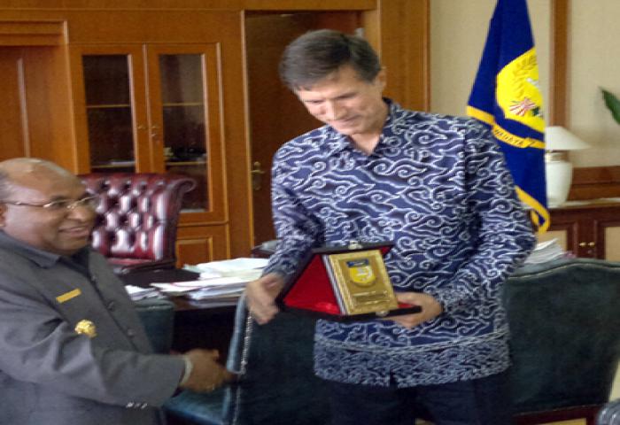 Dubes AS-Gubernur Papua Gelar Pertemuan Tertutup